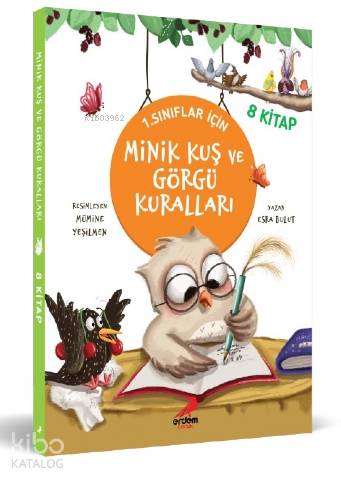  Minik Kuş ve Görgü Kuralları (8 Kitap Takım) 1 Sınıflar İçin | Minik Kuş ve Görgü Kuralları (8 Kitap Takım) 1 Sınıflar İçin | Esra Bulut | Erdem Çocuk | 8680628431183 