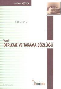 Yeni Derleme ve Tarama Sözlüğü 