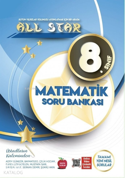 Newton - 8. Sınıf Matematik All Star Soru Bankası
