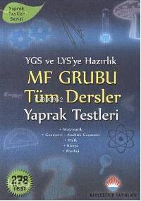YGS ve LGS'ye Hazırlık MF Grubu Tüm Dersler Yaprak Testleri