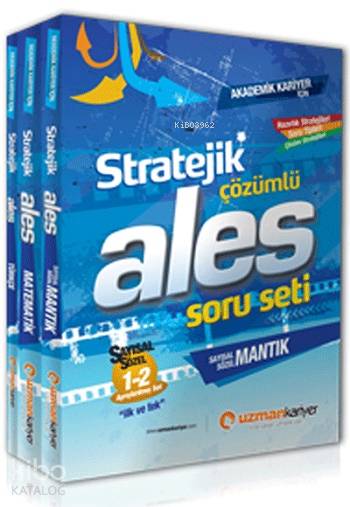 Ales Stratejik Çözümlü Soru Bankası Seti