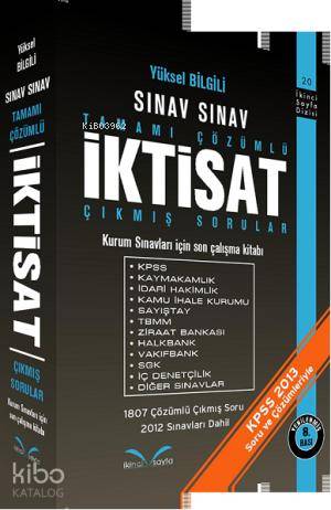 Sınav Sınav Tamamı Çözümlü İktisat Çıkmış Sorular