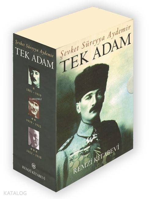  Tek Adam (3 Cilt Takım) | Şevket Süreyya Aydemir | Remzi Kitabevi | 9789751400499 | 