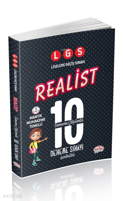  LGS Realist Tamami Cozumlu 10 Deneme Sinavi Fasiküllü | LGS Realist Tamami Cozumlu 10 Deneme Sinavi Fasiküllü | Turgut Meşe | Editör Yayınevi | 9786052801208 