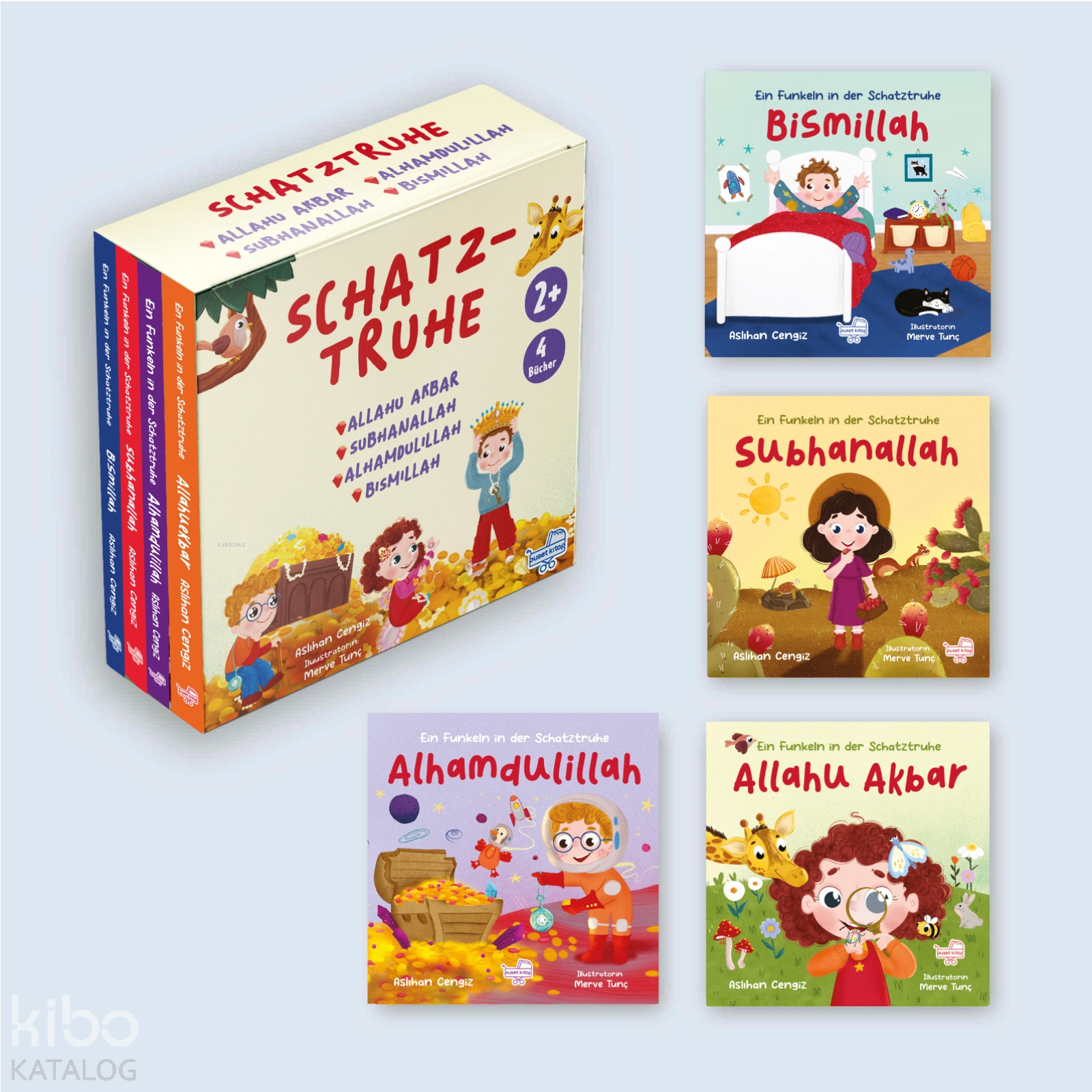 Almanca Hazine Sandığı (4 Kitap)