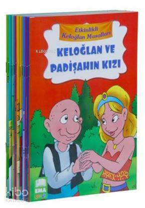  Etkinlikli Keloğlan Masalları (10 Kitap Takım Küçük Boy) 1 ve 2 Sınıflar İçin Düz Yazılı | Kolektif | Tuba Öztürk | Eylem Koçyiğit | Ema Çocuk | 9786059561488 | 