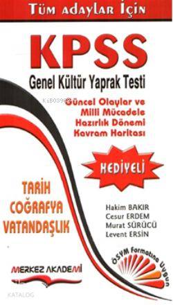 KPSS Genel Kültür Yaprak Testi; Tarih Coğrafya Vatandaşlık