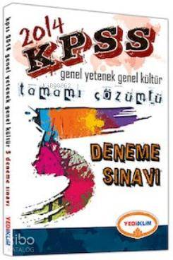KPSS Genel Kültür Genel Yetenek 5 Deneme