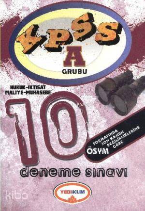 KPSS A Grubu 10 Deneme Sınavı