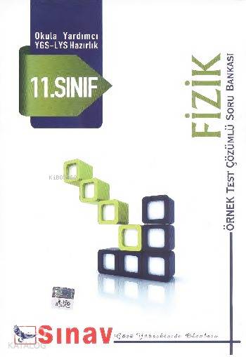 11 Sınıf Fizik Soru Bankası Örnek Test Çözümlü | 11 Sınıf Fizik Soru Bankası Örnek Test Çözümlü | Kolektif | Sınav Yayınları | 9786051231488 