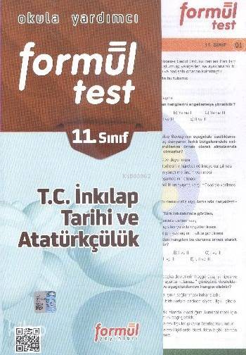 11. Sınıf T.C. İnkılap Tarihi ve Atatürkçülük Yaprak Testler