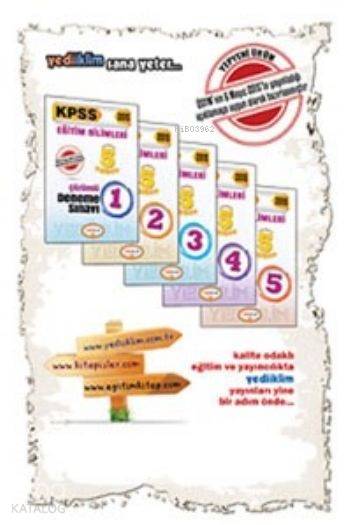 KPSS Eğitim Bilimleri 5 Yıldızlı Çözümlü Deneme Sınavı 2015