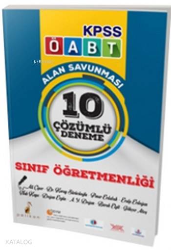 2017 ÖABT Sınıf Öğretmenliği Çözümlü 10 Deneme