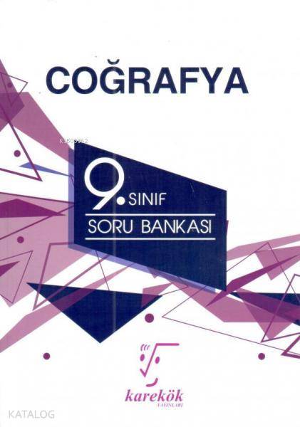 Karekök Yayınları 9. Sınıf Coğrafya Soru Bankası Karekök 
