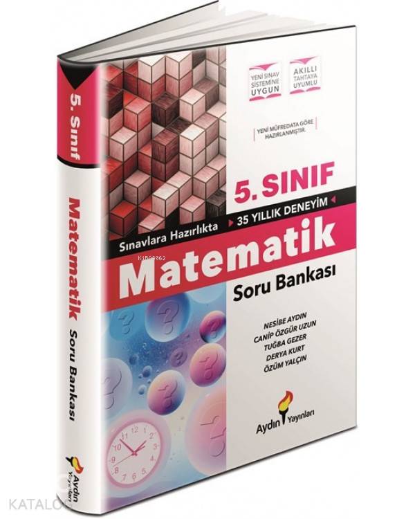  Aydın Yayınları 5 Sınıf Matematik Soru Bankası Aydın | Aydın Yayınları 5 Sınıf Matematik Soru Bankası Aydın | Derya Kurt | Aydın Yayınları | 9786059529198 