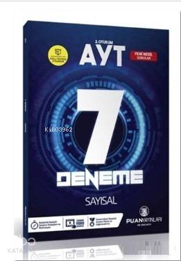 Puan Yayınları AYT Sayısal Video Çözümlü 7 Deneme Puan 