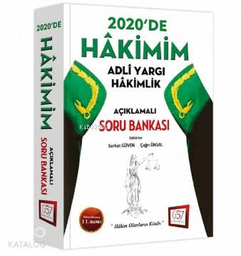 HAKİMİM Adli Yargı Hakimlik; Açıklamalı Soru Bankası 2019