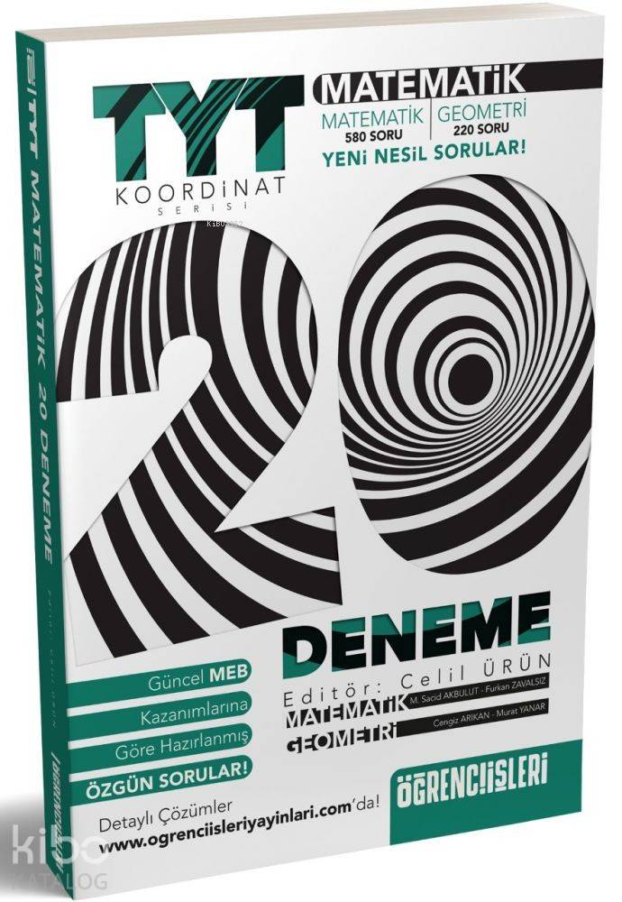 Öğrenci İşi Yayınları TYT Matematik 20 Deneme Öğrenci İşi 