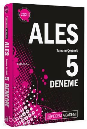2021 Ales Tamamı  Çözümlü 5 Deneme