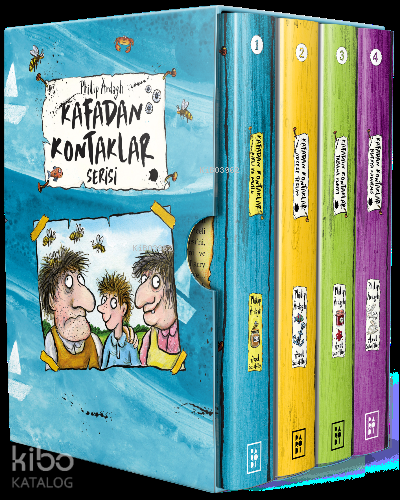 Kafadan Kontaklar Serisi (4 Kitap Kutulu Set - Ciltli - Bayi)