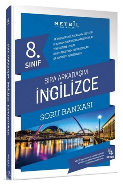 Netbil 8.Sınıf İngilizce Sıra Arkadaşım Soru Bankası
