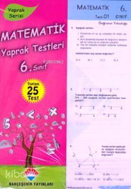 6.Sınıf Matematik Testi; Yaprak Serisi 25 Test