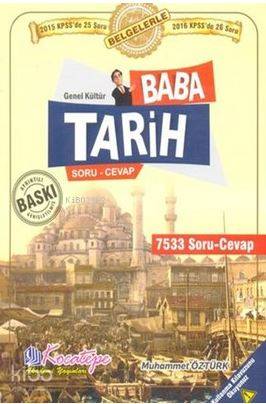 2017 KPSS Genel Kültür Baba Tarih