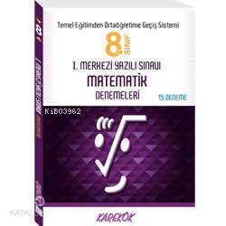 8. Sınıf 1.Merkezi Yazılı Sınavı Matematik Denemeleri