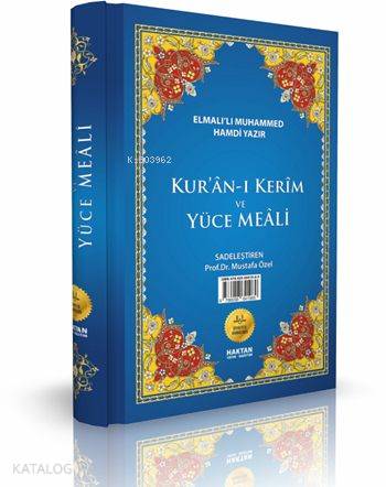 Kur'ân-ı Kerîm ve Yüce Meâli (Rahle Boy)