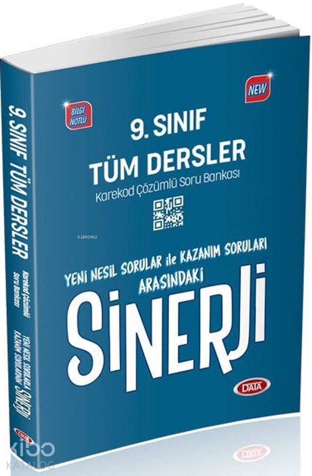 Data Yayınları 9. Sınıf Tüm Dersler Sinerji Soru Bankası Data 