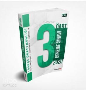 Kozmik Oda Yayıncılık 2020 ÖABT Türkçe Öğretmenliği PDF Çözümlü 3 Deneme