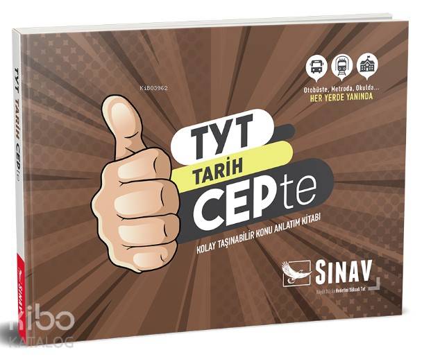 Sınav Dergisi Yayınları TYT Tarih Konu Anlatımlı Cep Kitabı Sınav Dergisi 