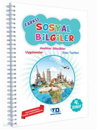  4 Sınıf Farklı Sosyal Bilgiler Defterim | 4 Sınıf Farklı Sosyal Bilgiler Defterim | Kolektif | Tandem Yayınları | 9786052285428 