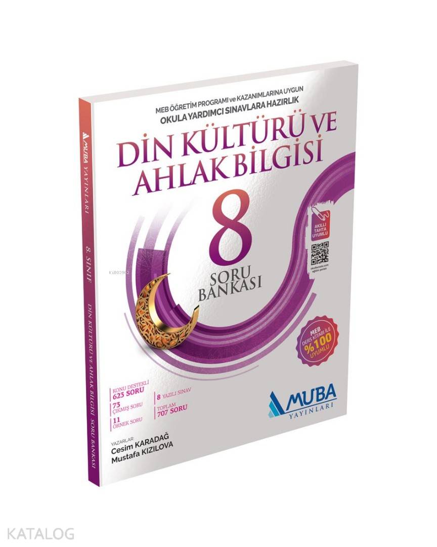 Muba Yayınları 8. Sınıf Din Kültürü ve Ahlak Bilgisi Soru Bankası Muba 