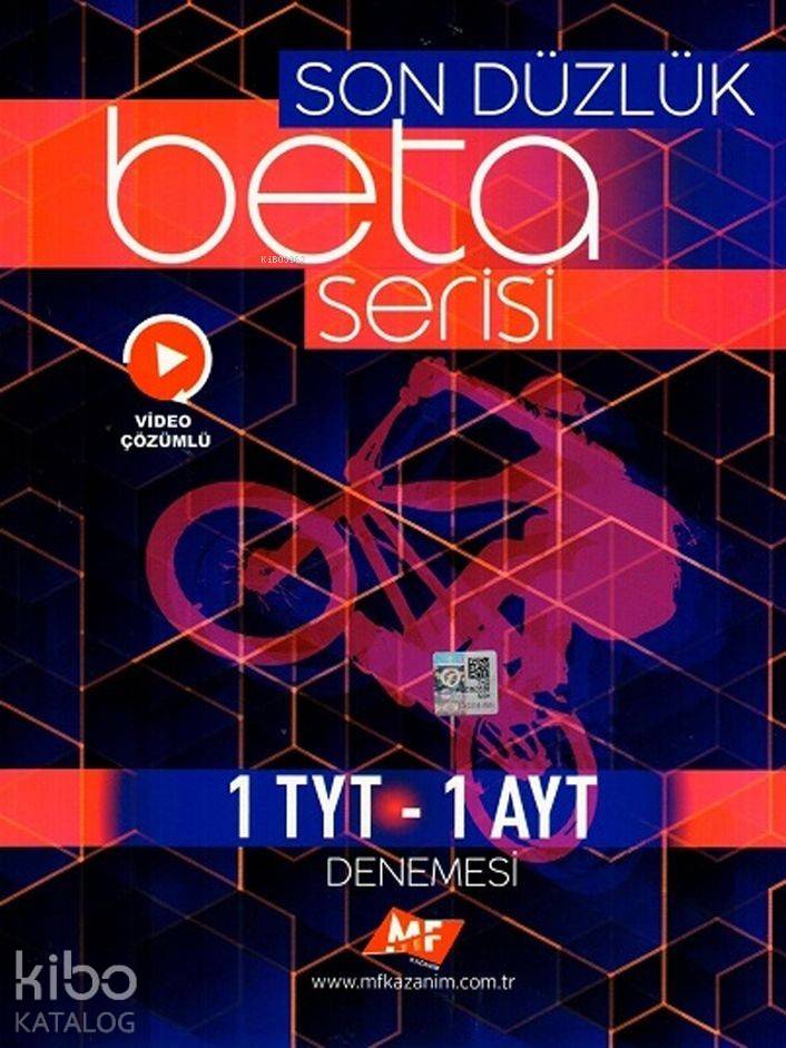 MF Kazanım Yayınları TYT AYT Son Düzlük Beta Serisi Deneme MF Kazanım 