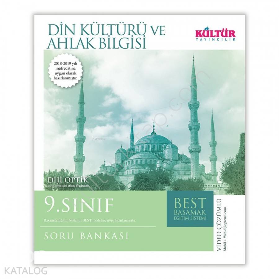 Kültür Yayınları 9. Sınıf Din Kültürü ve Ahlak Bilgisi BEST Soru Bankası Kültür 