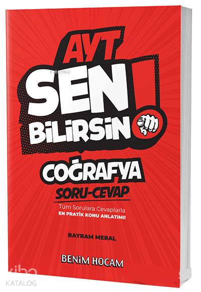 Benim Hocam Yayınları AYT Coğrafya Sen Bilirsin Soru - Cevap Kitabı Benim Hocam 