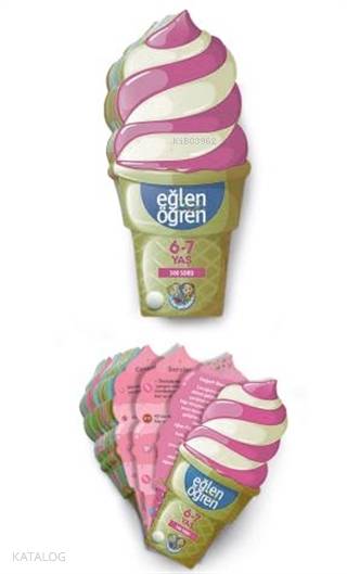  Eğlen Öğren Ice Cream 67 Yaş | Kolektif | Dstil Tasarım | 9786056982293 | 