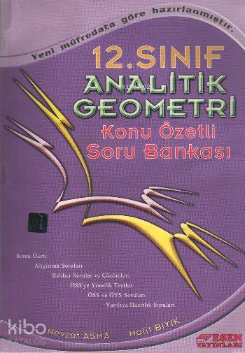12. Sınıf Analitik Geometri Konu Özetli Soru Bankası