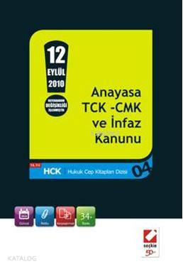  Anayasa TCK CMK ve İnfaz Kanunu | Anayasa TCK CMK ve İnfaz Kanunu | Remzi Özmen | Seçkin Yayıncılık | 9789750213403 