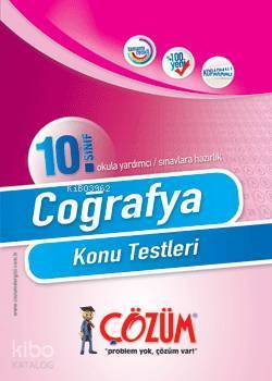 10. Sınıf	Coğrafya Çek Kopar Testleri; Konu Testleri