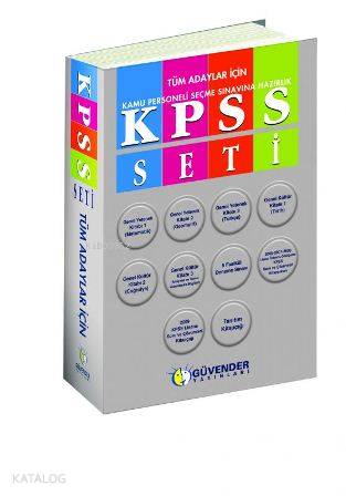 KPSS Seti; Ortaöğretim, Önlisans ve Lisans Kpss için Tek Kitap