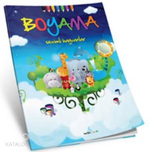  Boyama Serisi Sevimli Hayvanlar | Kolektif | Ahıska Yayınevi | 9786058522701 | 