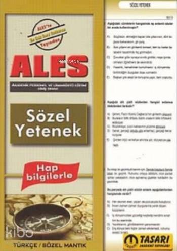 ALES Sözel Yetenek Çek Kopart Yaprak Test 2017
