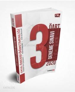 2020 ÖABT Okul Öncesi Öğretmenliği PDF Çözümlü 3 lü Deneme Seti