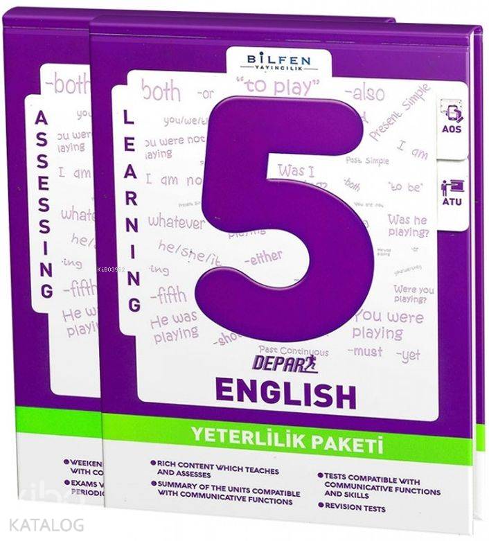 Bilfen Yayınları 5. Sınıf İngilizce Depar Yeterlilik Paketi; Set