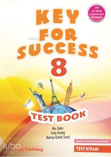  Key Publishing Yayınları 8 Sınıf LGS Key For Success Test Book Key Publishing | Key Publishing Yayınları 8 Sınıf LGS Key For Success Test Book Key Publishing | Key Publishing | 9786052821121 