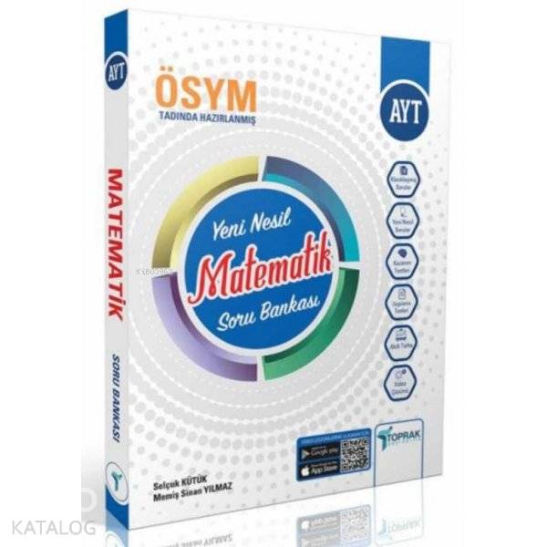  Toprak Ayt Matematik Soru Bankası | Toprak Ayt Matematik Soru Bankası | Toprak Yayınları | 9786257972147 