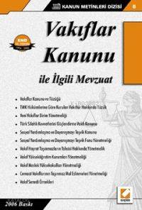  Vakıflar Kanunu ve İlgili Mevzuat | Vakıflar Kanunu ve İlgili Mevzuat | Serhat Yener | HAZREMZİ ÖZMEN | Seçkin Yayıncılık | 9789750201264 