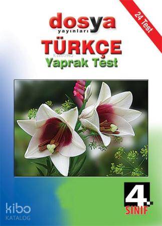 4. Sınıf Türkçe Yaprak Test